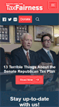 Mobile Screenshot of americansfortaxfairness.org